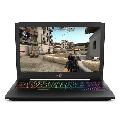 아수스 Asus ASUS ROG Strix Scar Edition Gaming Laptop, 15.6” 144Hz G-SYNC, Intel Core i7-7700HQ Processor, GeForce GTX 1070, 16GB DDR4, 256GB PCIe SSD + 1TB SSHD, Windows 10 Home  GL503VS-DH7