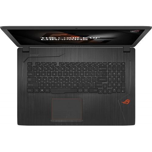 아수스 Asus ASUS ROG GL753VE Gaming Laptop 17.3 FHD (1920 x 1080) Glossy Display Intel 7th Gen i7-7700HQ 16GB RAM 1TB HDD + 128GB SSD 4GB NVIDIA GeForce GTX 1050Ti Graphics Metalic Black