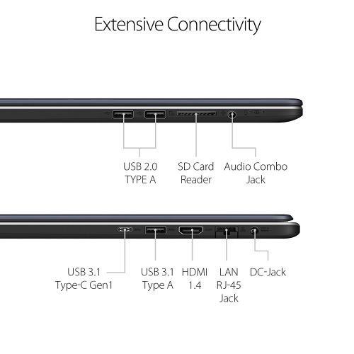 아수스 Asus17 VivoBook S ASUS VivoBook Pro 17 Full HD Thin & Light Laptop - Intel i7-8550U Processor, 16GB RAM, 512GB SSD + 1TB HDD, NVIDIA GeForce GTX 1050, Backlit Keyboard, Windows 10