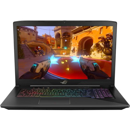 아수스 Asus ASUS ROG STRIX GL703VD 17” Gaming Laptop, GTX 1050 4GB, Intel Core i7 2.8 GHz, 16GB DDR4, 256GB SSD + 1TB HDD, RGB Keys