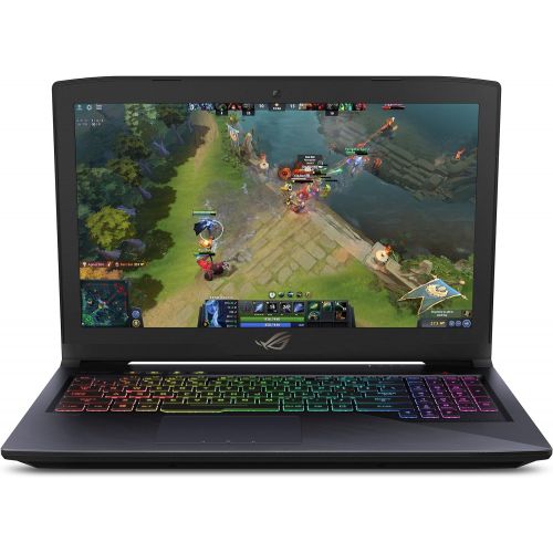 아수스 Asus ASUS ROG STRIX Hero Edition Gaming Laptop, 15.6” IPS-Type Full HD, Intel Core i7-7700HQ Processor, GeForce GTX 1060 6GB, 16GB DDR4, 256GB M.2 SSD + 1TB Hybrid SSHD, RGB, Windows 10