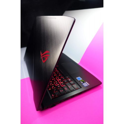 아수스 Asus ASUS ROG STRIX Thin and Light Gaming Laptop, 15” Full HD, Intel Core i7-7700HQ Processor, 16GB DDR4 RAM, 256GB SSD + 1TB HDD, GeForce GTX 1050 4GB, RGB, Windows 10 Home - GL503VD-D