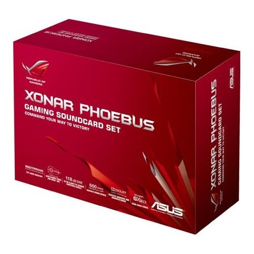 아수스 Asus ASUS Xonar Phoebus ROG Gaming Soundcard Set Sound Cards
