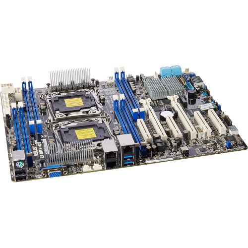 아수스 Asus ASUS Z10PA-D8(ASMB8-IKVM) Dual LGA2011-v3 Intel C612 PCH DDR4 SATA3&USB3.0 M.2 V&2GbE SSI EED Server Motherboard