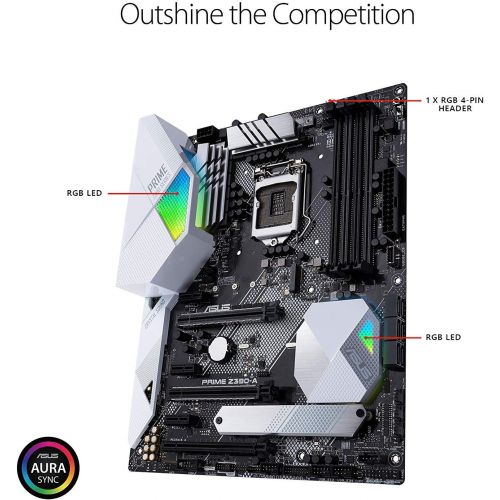 아수스 Asus ASUS Prime Z390-A Motherboard LGA1151 (Intel 8th and 9th Gen) ATX DDR4 DP HDMI M.2 USB 3.1 Gen2 Gigabit LAN