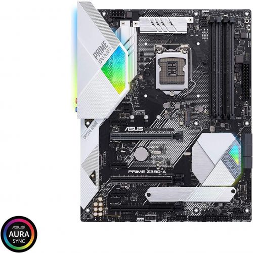 아수스 Asus ASUS Prime Z390-A Motherboard LGA1151 (Intel 8th and 9th Gen) ATX DDR4 DP HDMI M.2 USB 3.1 Gen2 Gigabit LAN