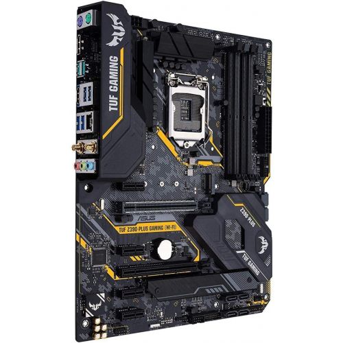 아수스 Asus ASUS TUF Z390-Plus Gaming (Wi-Fi) LGA1151 (Intel 8th and 9th Gen) DDR4 DP HDMI M.2 Z390 ATX Motherboard 802.11ac Wi-Fi USB 3.1 Gen2