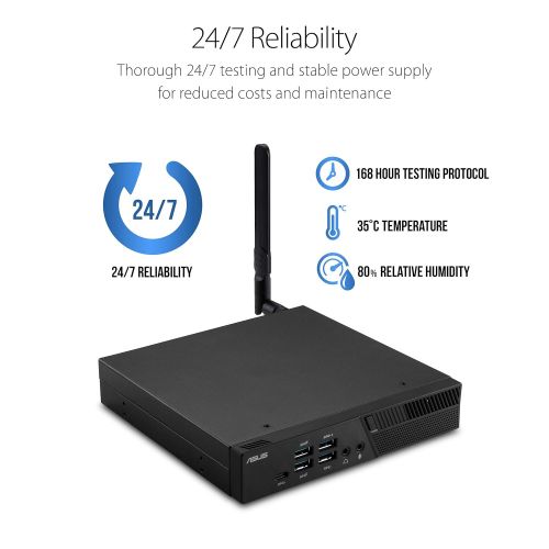 아수스 Asus ASUS PB60-B5095ZD PB60 Mini PC with Intel Core i5-8400T and Integrated Intel 4K UHD Graphics