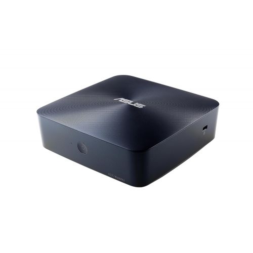 아수스 Asus ASUS VivoMini Barebones Mini PC with Intel Core i7-7500U & Integrated 4K UHD Graphics, Midnight Blue (UN65U-M178M)