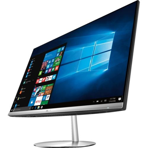 아수스 ASUS Newest Asus Zen AiO All-In-One Premium 23.8 FHD Touchscreen Desktop | Intel Core i7-8750H | 12GB RAM | 1TB HDD and 128GB SSD | GeForce GTX 1050