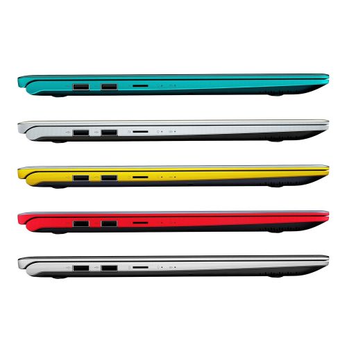 아수스 ASUS Asus Vivobook S15 Slim and Portable Laptop, 15.6” Full HD NanoEdge Bezel, Intel Core I5-8265U Processor, 8GB DDR4, 256GB SSD, Windows 10 - S530FA-DB51-RD, Starry Grey with Red Trim