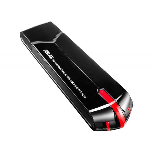 아수스 ASUS USB-AC68 AC1900 Dual-Band USB 3.0 WiFi Adapter, Cradle Included