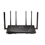 ASUS AC3200 Tri-Band Gigabit WiFi Router, AiProtection Lifetime Security by Trend Micro, Adaptive QoS, Parental Control (RT-AC3200)