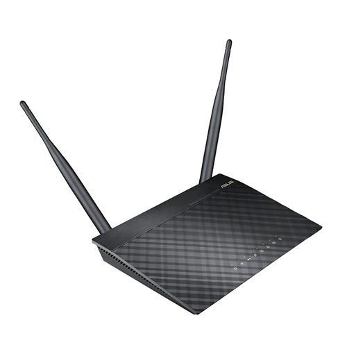 아수스 ASUS RT-N12 N300 WiFi Router 2T2R MIMO Technology, 4K HD Video Streaming, VoIP