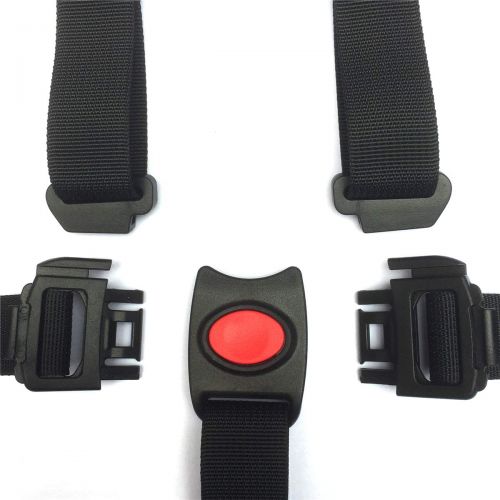  Seat Belt by AT,5/3/2 Point Adjustable for Baby Kid Safe Strap for Stroller High Chair (Include Shoulder Pads & Guarding Pad)