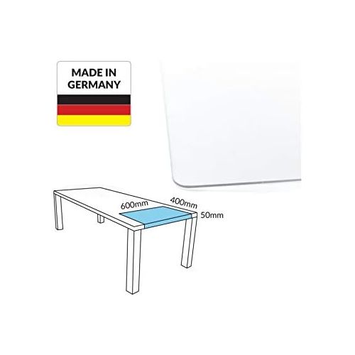  [아마존베스트]ATC Handels GmbH ATC Table Protector for Children Transparent and Food Safe to Protect Your Table Including Non-Slip Sticker 40 x 60 cm Made in Germany