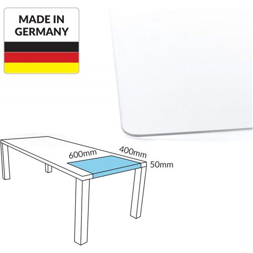  [아마존베스트]ATC Handels GmbH ATC Table Protector for Children Transparent and Food Safe to Protect Your Table Including Non-Slip Sticker 40 x 60 cm Made in Germany