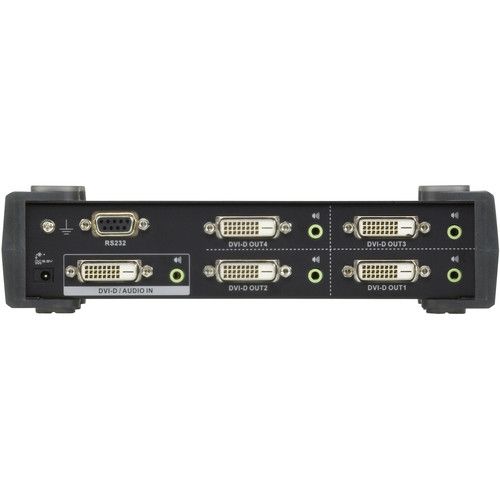 에이텐 ATEN VS174 4-Port DVI Dual Link Splitter with Audio