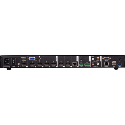 에이텐 ATEN VP2730 7 x 3 Seamless Presentation Matrix Switch with Scaler, Streaming, Audio Mixer & HDBaseT