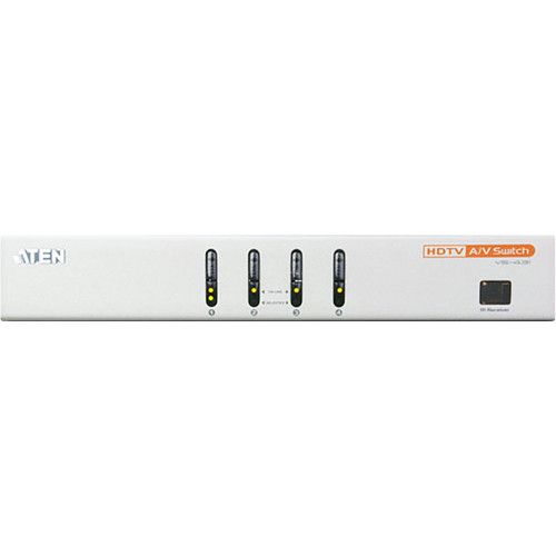 에이텐 ATEN 4-Port HDTV Component Video/Audio Switch
