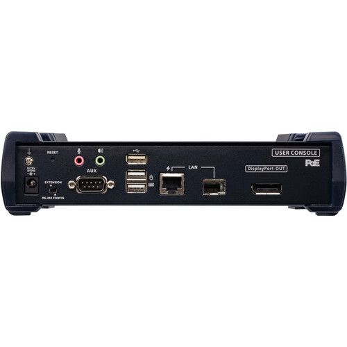 에이텐 ATEN 4K DisplayPort Single-Display KVM over IP Receiver with PoE