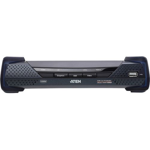 에이텐 ATEN 4K HDMI KVM over IP Extender Receiver