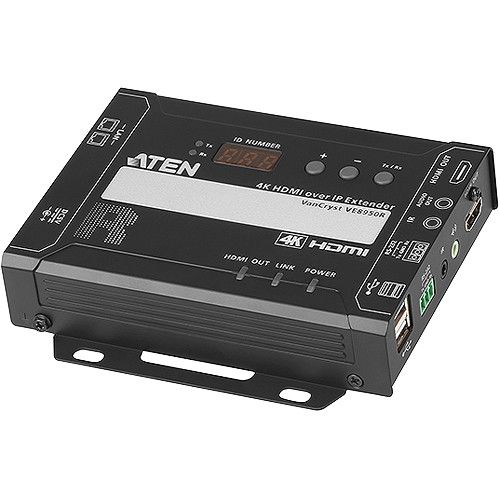 에이텐 ATEN 4K HDMI Extender Receiver over IP CATx Cable