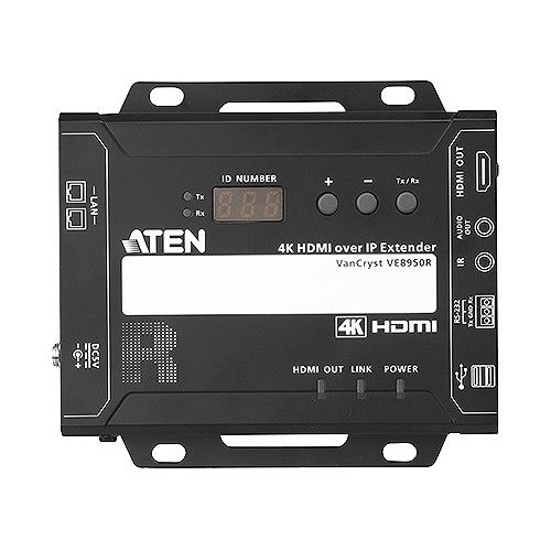 에이텐 ATEN 4K HDMI Extender Receiver over IP CATx Cable