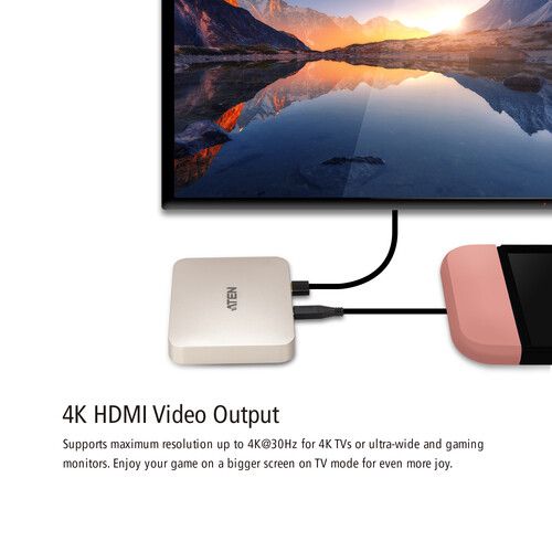 에이텐 ATEN USB Type-C 4K Ultra Mini Dock