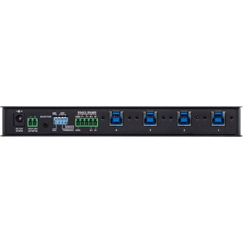 에이텐 ATEN 4 x 4 USB 3.1 Gen-1 Industrial Hub Switch