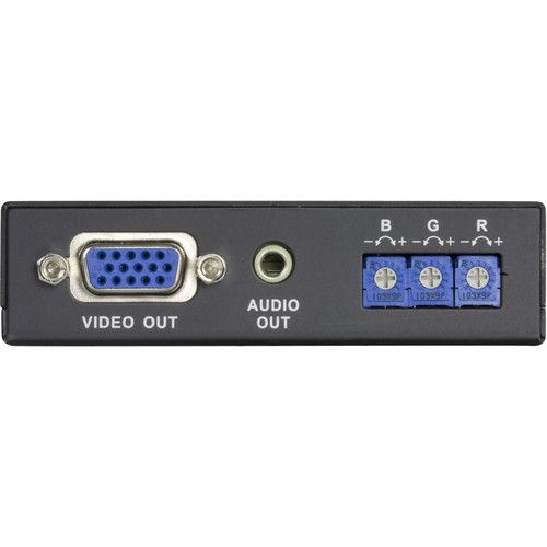 에이텐 ATEN VE170RQA/V Over Cat 5 Extender with Deskew