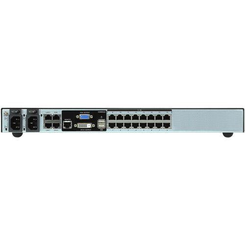 에이텐 ATEN KN Series 16-Port KVM over IP Switch with Dual Power/LAN (1-Local + 4-Remote Access)