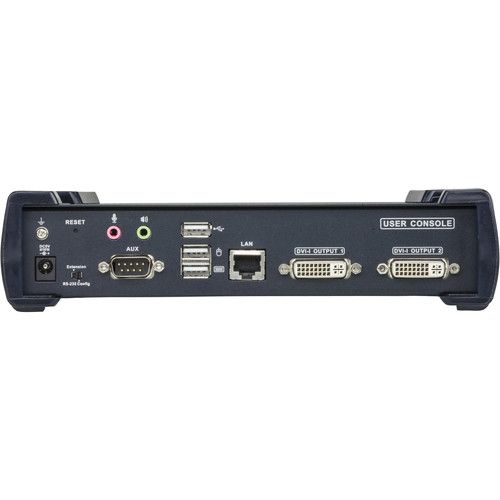 에이텐 ATEN KE6940R Dual DVI KVM Over IP Extender Receiver