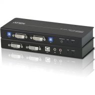 ATEN CE604 DVI Dual View KVM Extender