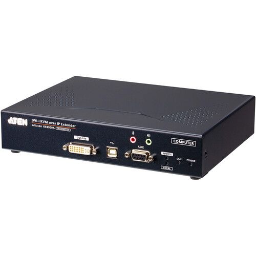 에이텐 ATEN DVI-I Single-Display KVM over IP Transmitter/Receiver Kit