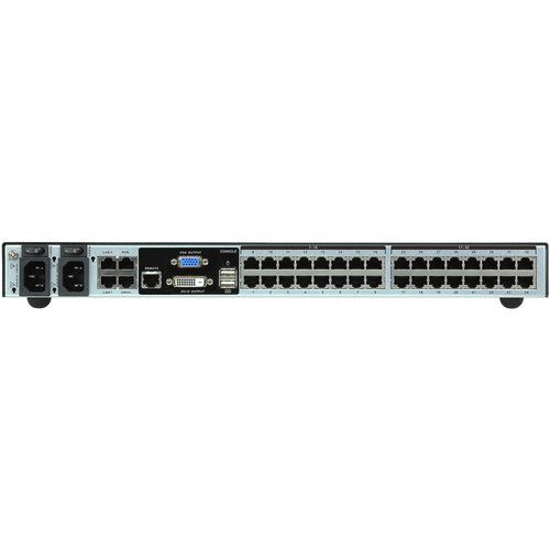 에이텐 ATEN KN Series 32-Port KVM over IP Switch with Dual Power/LAN (1-Local + 4-Remote Access)