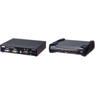 ATEN DVI-I Dual-Display KVM over IP Transmitter/Receiver Kit