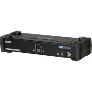 ATEN 2-Port USB DVI Dual Link KVMP Switch with 7.1 Surround Sound Audio