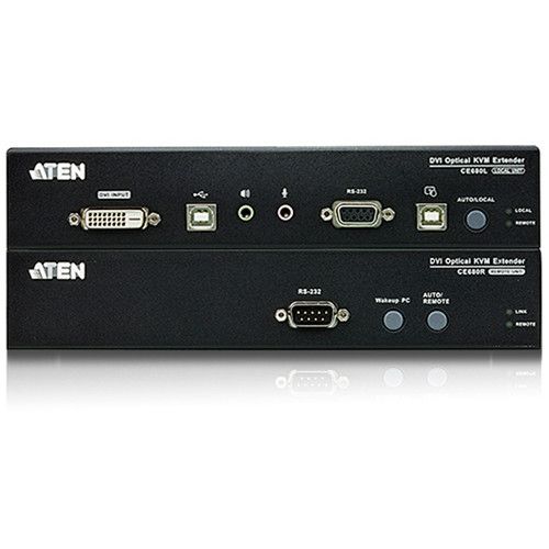 에이텐 ATEN CE680 DVI Optical KVM Extender