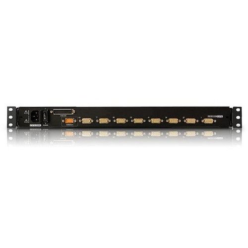 에이텐 ATEN CL5708NUKIT 8-Port Slideaway LCD KVMP Switch Kit with USB KVM Cables