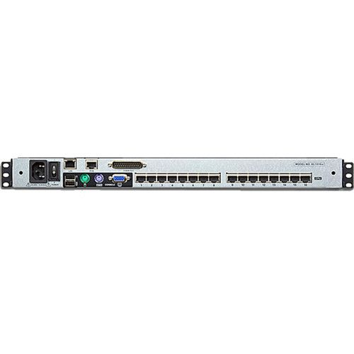 에이텐 ATEN KL1516AM 16-Port CAT5 Dual Rail LCD KVM Switch