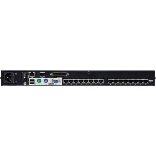 에이텐 ATEN KH1516Ai 16-port Cat 5 High-Density KVM Switch with Kit (Over IP)