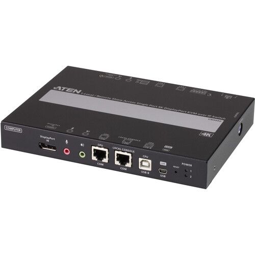 에이텐 ATEN CN9950 1 Local/Remote Shared Access DisplayPort KVM over IP Switch