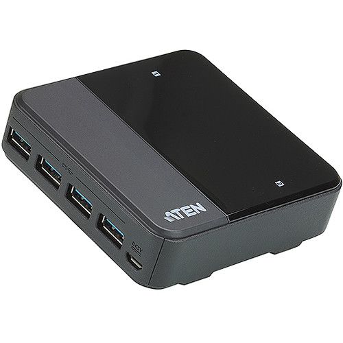 에이텐 ATEN US434 4-Port USB 3.1 Gen 1 Peripheral Sharing Device