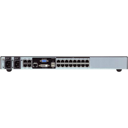에이텐 ATEN KN Series 16-Port KVM over IP Switch with Dual Power/LAN (1-Local + 2-Remote Access)