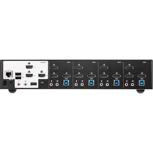 에이텐 ATEN CS1964 4-Port 4K Triple Display KVMP Switch