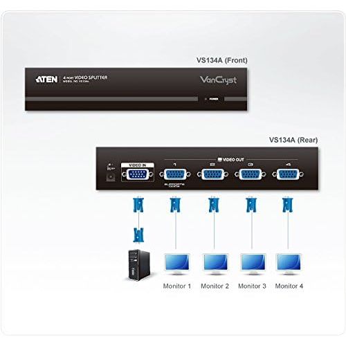 에이텐 ATEN 4-PORT VGA Splitter