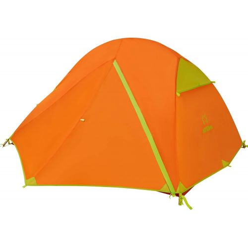  ATEPA Ultralight Camping Tent, 2 Person Lightweight Backpacking Camping Tent Outdoor Tent Waterproof Windproof Tent with Rainfly for Family Beach, Outdoor, Traveling, Hiking, Hunti