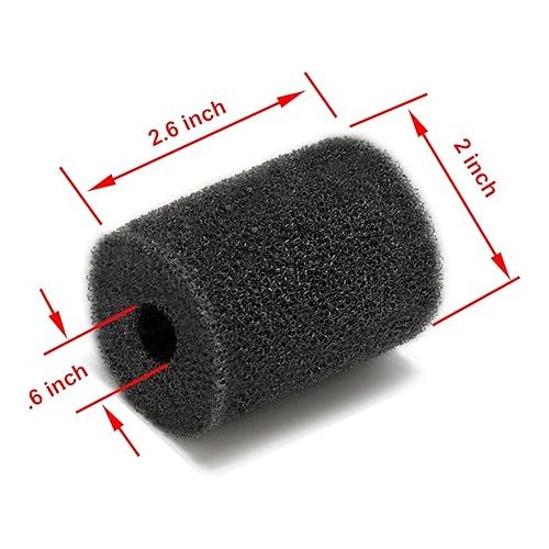  ATIE High Density Pool Cleaner Sweep Hose Tail Scrubber 9-100-3105 Replacement For Zodiac Polaris 180 280 360 380, 3900 Sport Pool Cleaner Sweep Hose Scrubber 9-100-3105, R0522400 (6 Pack)