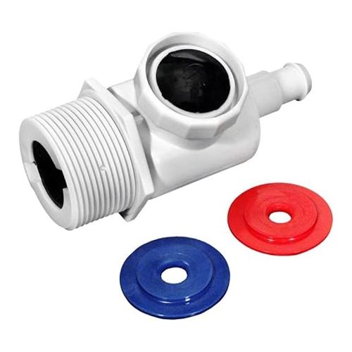  ATIE Pool Cleaner Universal Wall Fitting UWF Connector Assembly 9-100-9001/Wall Fitting Complete EW22 Replacement for Zodiac Polaris 280 380 3900 Sport and Pentair Legend Letro Platinum Pool Cleaners